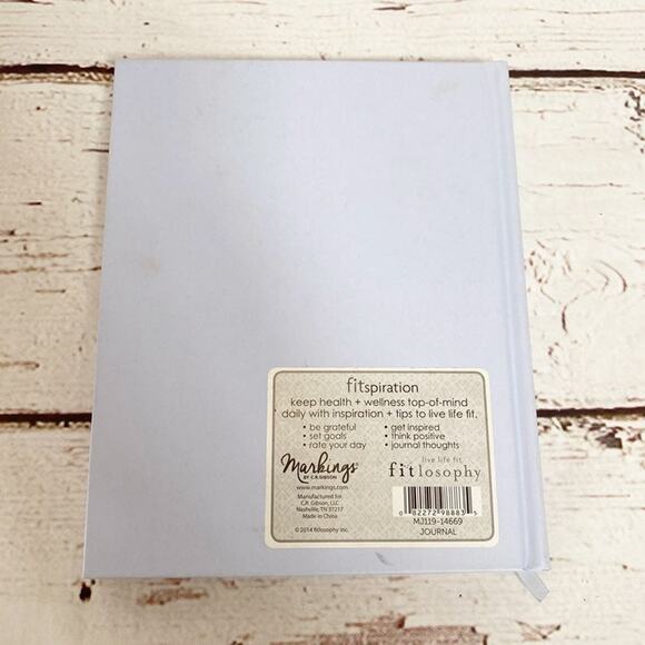 FITSPIRATION Workout Goal Journal - Inspirational Motivation - Picture 5 of 5